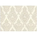 ورق جداري ايطالي تصميم كلاسيك مقاس 10 م×1.06م، لون كريمي، موديل81907