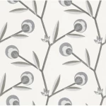 ورق حائط الماني ورود مقاس 10 م× 0.53 م، لون بيج فاتح، موديل 440300 