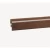 Polya Wooden Wall Skirting, Brown, Size 240x4.5x1.5 cm, Model 483332