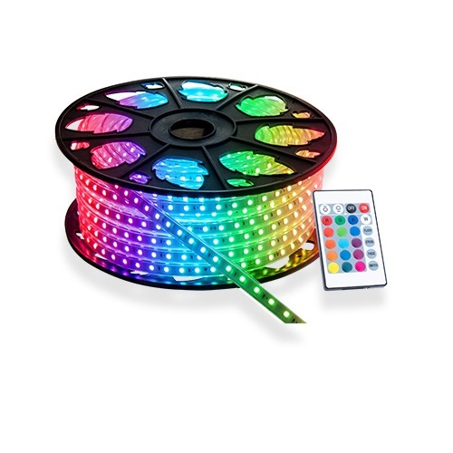شريط اضاءة ليد الفنار 11 واط/متر الطول 50 متر متعدد الألوان RGB | شركة الفنار