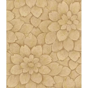 American Floral Wallpaper 10m x 0.53m Beige Color, Model BC60303 | Balbaid Decor Company
