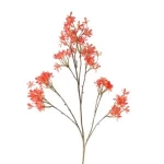 Artificial Campanula Flowers, Size 113 cm, Orange color