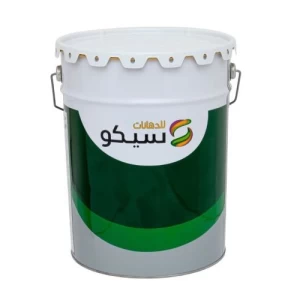 طلاء بلاستيك نصف لماع سوبر، لون ابيض، برميل 17 كجم | دهانات Sico Paints
