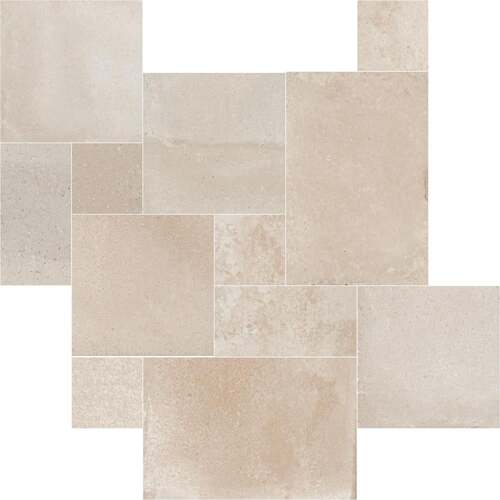 بلاط أرضيات بورسلان Adagio Modular، مقاس 44×44 سم، سطح غير لامع، لون بيج فاتح، سماكة 10 مم | Adagio