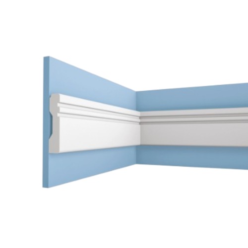 Foam Wall Frames 244×9×2.5 cm, White Color | Zakharef Company