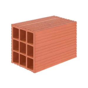 Shop Hollow Red Bricks For Walls Al-Sirat Company Size 30×20×15 cm ...