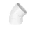 PVC Elbow 45° Schedule 40 Chanal Brand Size 2 inch White Color 