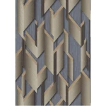 German geometric wallpaper, size 10 m x 0.53 m, brown color, model 10145-30