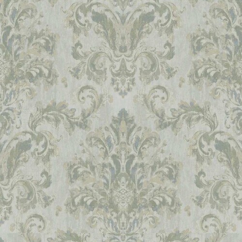 Classic Design Wallpaper 10m x 50cm, Green | 5352