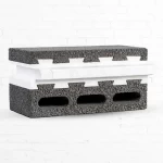 Volcanic Block, Dimensions 400x200x100 mm, Gray Color | Saleh Al-Juhani Sons