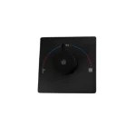 خلاط دش باتجاهين ، الطول 11.6 سم العرض 15 سم الارتفاع 15 سم ، مقاومة الضغط 15 بار ، لون أسود مطفي