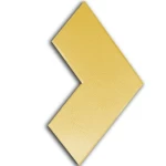 بلاط رصيف انترلوك 3D ثلاثي الأبعاد سمك 6 سم مقاس 60×85×333 ملم لون تان | شركة المورد المحترف