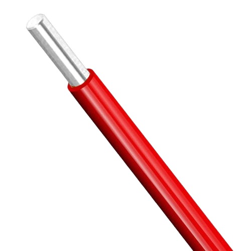 سلك كهرباء مفرد 1000 فولت 16 AWG، نحاس مصمت مطلى قصدير، معزول PVC أحمر | شركة كابلات الشرقية للصناعة