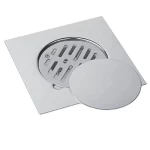 صفايه تصريف مياه عاديه ستانلس استيل 316 يوروستار موديل EU 8576 المقاس 15×15 سم