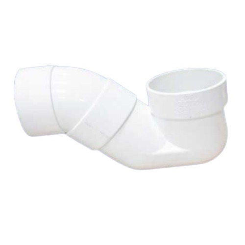 PVC Elbow Siphon Schedule 40 Size 110mm White Color | Al-Jawdah Industrial Complex