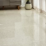 Glossy Tiles Porcelain Size 75 x 75 cm, Cream Color, Flash Model