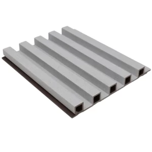 Wood Alternative for Facades 20x290 cm Rectangle, Pale Gray | Luxury line