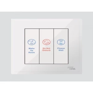 مفتاح مفرد داخل DND&MUR D3، مقاس 7×7 سم، 1 أمبير، لون أبيض | Art DNA