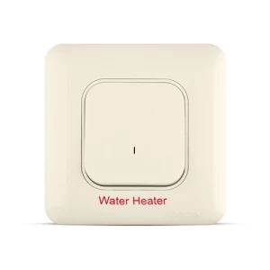DP Switch 20Amp 1 Gang with LED Indicator, Beige 7x7cm | Spectra