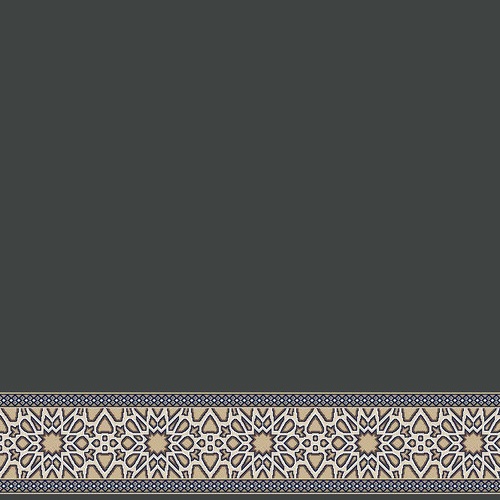 سجاد مساجد صوف تصميم إسلامي لون رمادى غامق موديل سوبر | Het set
