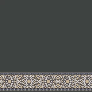 سجاد مساجد صوف تصميم إسلامي لون رمادى غامق موديل سوبر | Het set