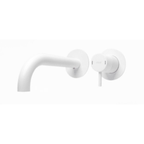 Wall Washbasin Faucet Diameter 4.6 cm Size 30x7 cm Matt White | Hatch Company