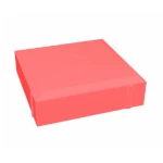 بلاط رصيف انترلوك مربع سمك 6 سم مقاس 20×20 سم لون احمر | شركة معيار