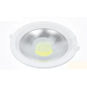 إنارة سبوت لايت صفراء COB جهد 220 فولت قدرة 30 واط ارتفاع 5 سم عرض 22 سم إضاءة مريحة | متجر ماتكل