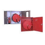  Fire Hose Rack Alsafi  Stainless Steel Door With Circular Glass Model  SF300 Width  800 mm Height  800 mm 