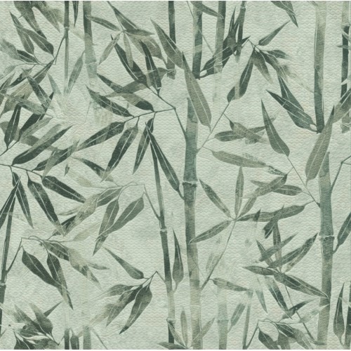 Italian Wallpaper Leaf-Patterned 10m x 0.73m Pale Green | Balbaid Decor Company