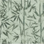 ورق جداري ايطالي لون اخضر باهت طول 10 م، عرض 0.73 م، موديل Z90034