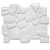 Stone  Veneers for Walls, size 62x42 cm, white color | Zakharef Company