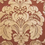 Wallpaper Ducali Design, beige with red Color, Made in Russia, 10 m², Item Number 3063-7