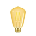 E27 Decorative LED Bulb, 6.7W, 550 Lumens, 2000K, Vintage Filament ST Design