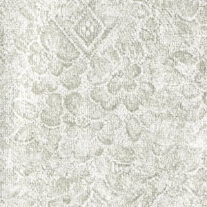 Vinyl Wallpaper, Floral Design, Size 15.6m×106cm, Gray Color