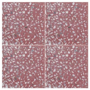Colored Red Mosaic Tiles 25x25 cm, Durable & Corrosion Resistant | Al hasaniah of tradeing&industry groub