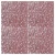 Colored red Color Mosaic Tiles length 25 cm, width 25 cm | Al-Hasaniah Factory