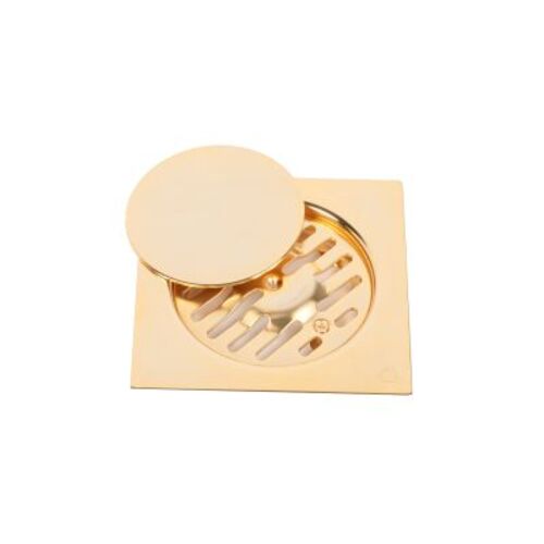 Square Floor Drain Cover 15x15 cm Rose Gold Color | N116.003-9