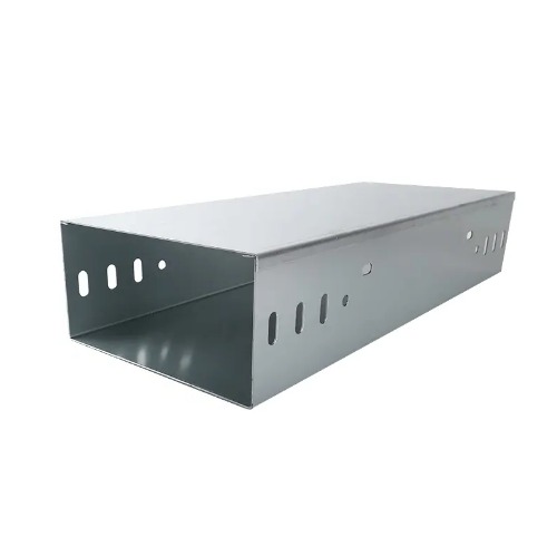 حامل كابلات كهرباء مستقيم مصمت (W/P) ألمنيوم، جدار C داخلي، سماكة 2.0 ملم، ارتفاع 60 ملم، عرض 750 ملم | بحرة للكابلات