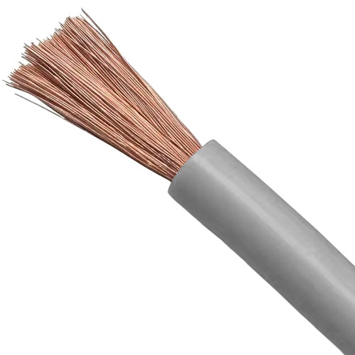سلك نحاس مرن 35 مم2 450/750 فولت عزل PVC 70°C رمادي 100 ياردة | بحرة للكابلات