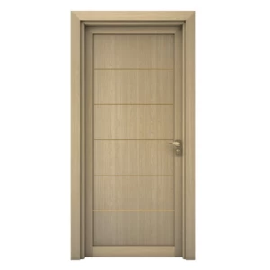 Premium Solid Entrance Door Beige, Size 235x115 cm, Thickness 6 cm, Model GM01