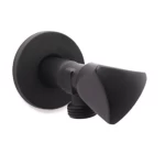 Brass Angle Shut-Off Valve, 1/2 inch, Matte Black