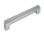 Bar Handle, Size 196 mm, Aluminium, Matte Chrome Finish