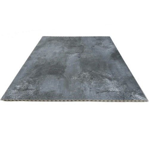 PVC Wood Replacement 60x290 cm Rectangle Plain Snowy Gray | Luxury line