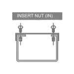 Cable Trunking Cross (IN), Pre Galvanized Steel, 1.5mm Thick, 75mm Height, 150mm Width | BAHRA