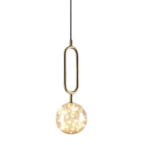 Pendant Light New Classic Luxury Design, Golden Color, 18 volts | 48208