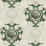 Wall Covering Venice Collection, Dimensions 5 m², Green With White Color, Product Code 07-5768
