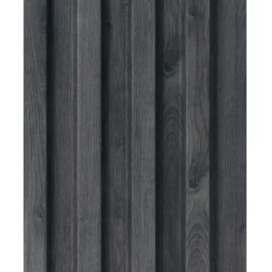 Wood Substitute 16 x 290 cm Shaped Sticks, Dark Gray | Luxury line