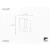 PINTO NERO Modern Lighting, Length 1100 mm x Width 360 mm, Gold & Black, E27W LED | PINTO NERO - Image 3