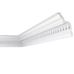 Gradient Ceiling Foam, White Color, Size 200×8.4×8.4 cm